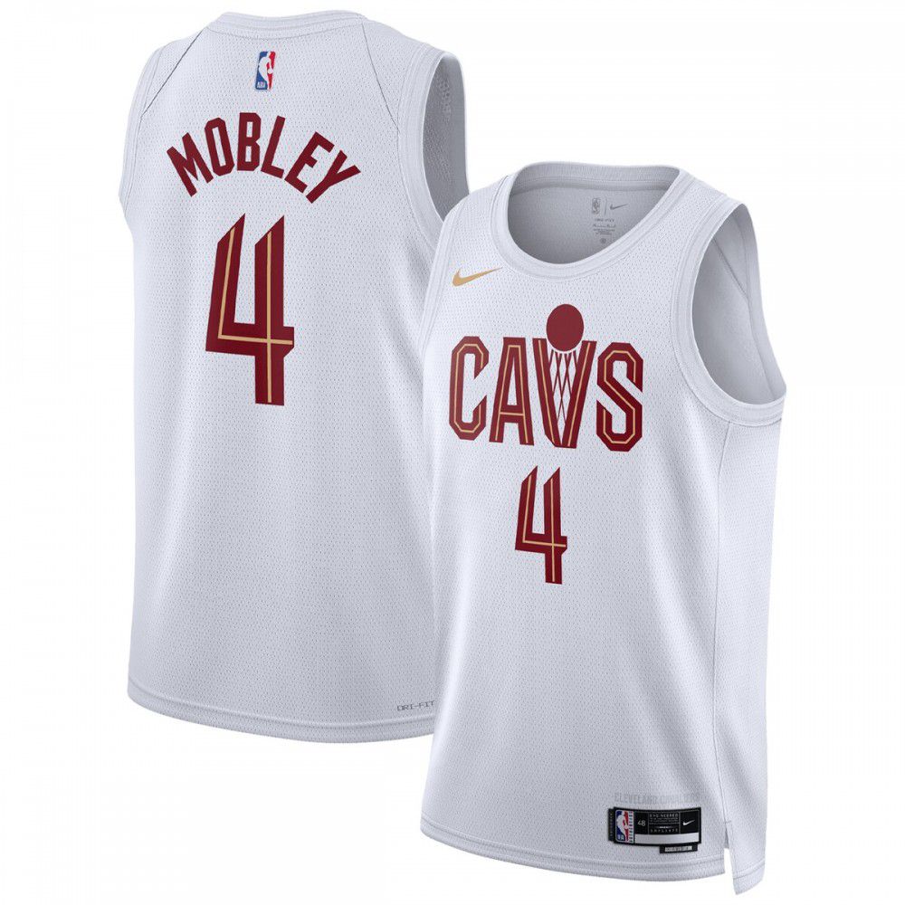 Evan Mobley Cleveland Cavaliers Unisex 2022/23 Swingman Jersey - Association Edition - White-Pro Kit Vault | Brand New 26/27 Sports Jerseys